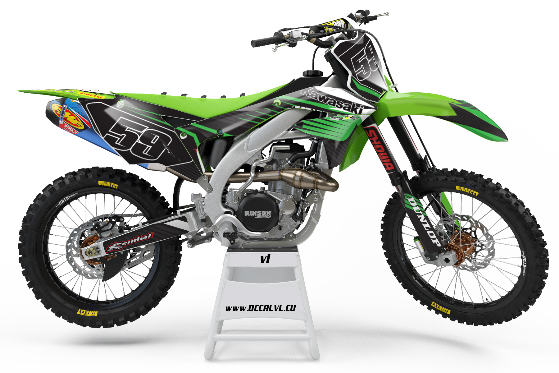 Kawasaki-grafiikkasarjat