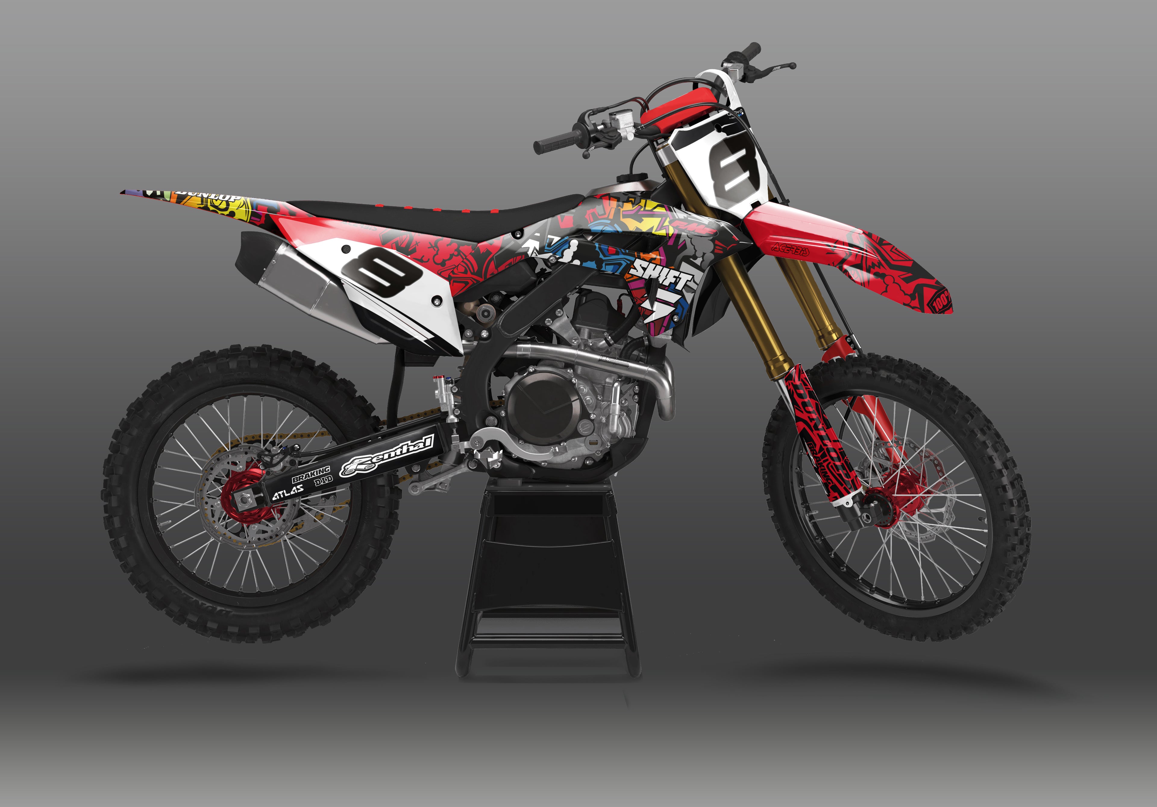 Honda CRF Graffiti Style Tarrasarja - Kaikki mallit (2005–2025)