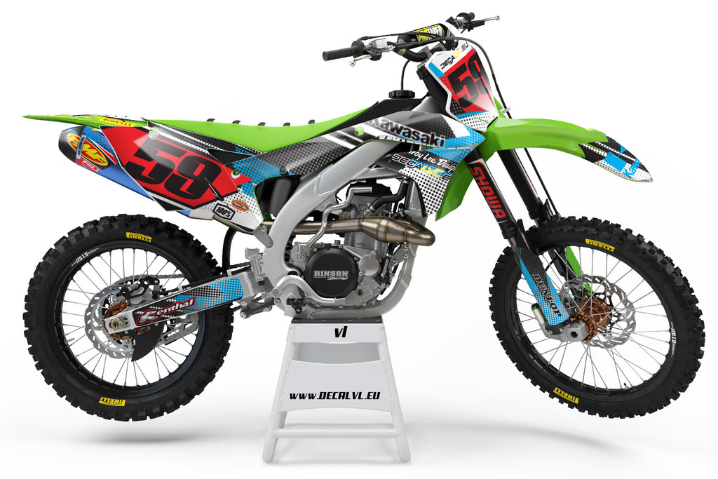 Kawasaki KX “Retro Heatwave”