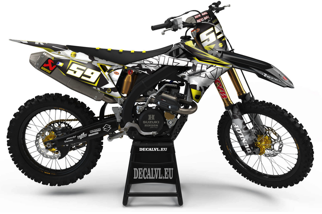 Suzuki RM-Z Army White Tarrasarja 