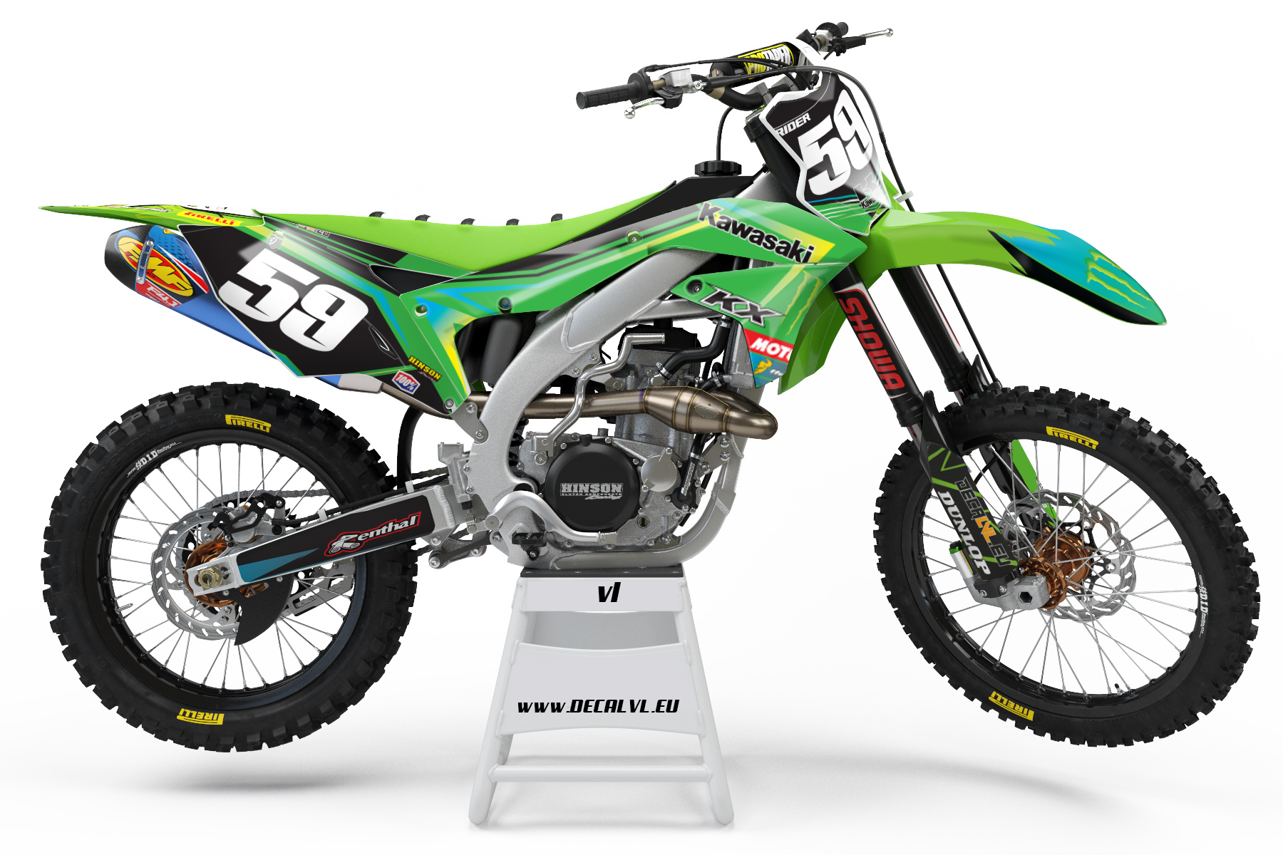 Kawasaki KX – “Neo Green Surge” Tarrasarja (2005–2025)