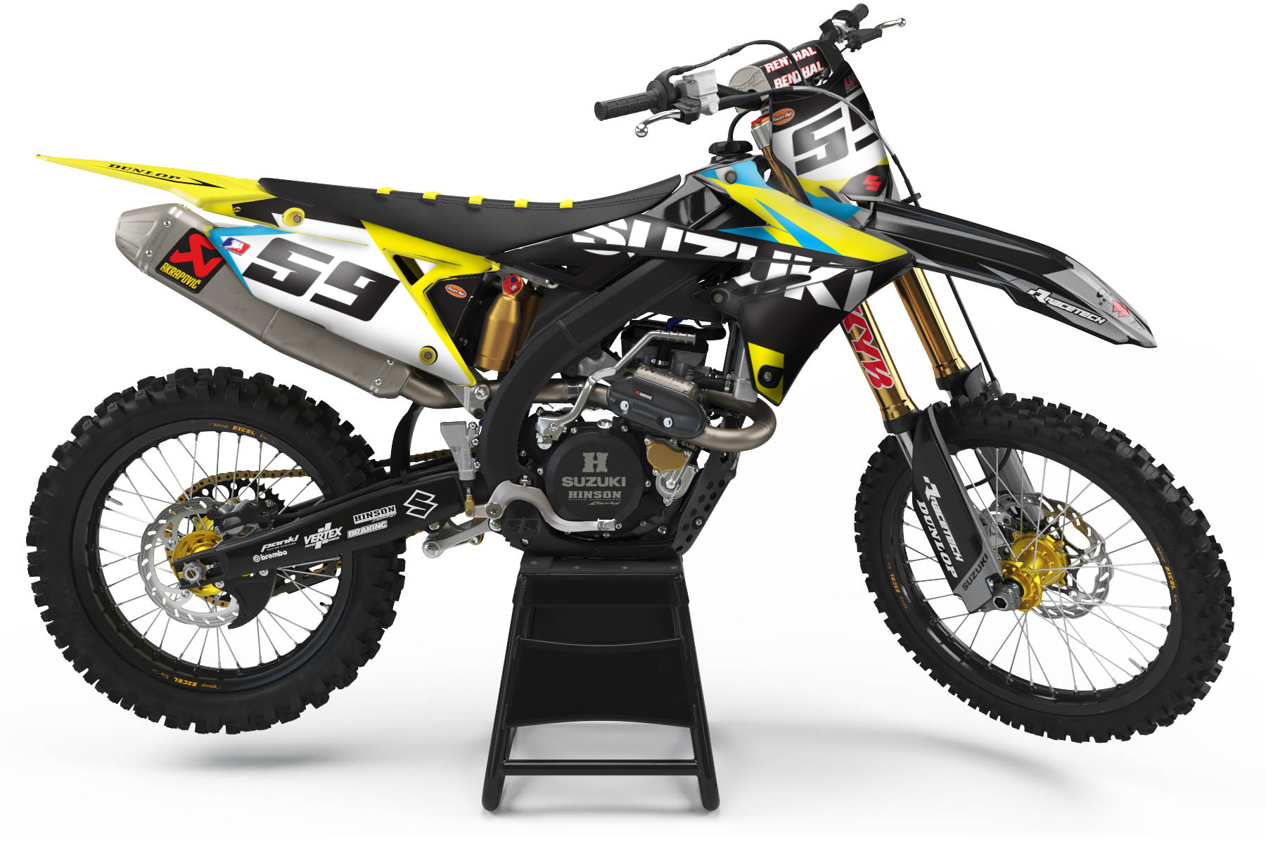 Suzuki RM-Z JV Design Graphic Kit 