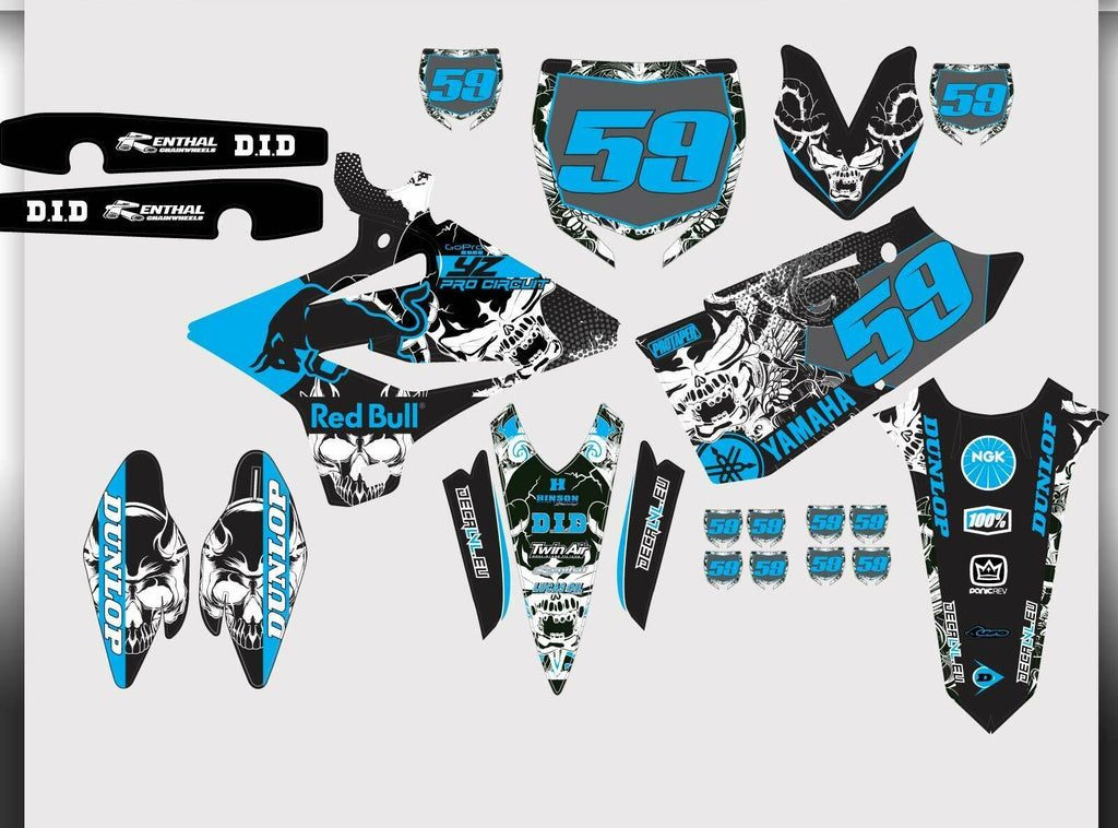 Yamaha YZ – “Skull Ice” Tarrasarja (2005–2025)